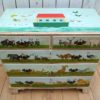 English Painted Chest
