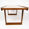 Dansk Design Denmark Peter Lovig Nielsen, Elegant Solid Teak Sled Legs Coffee Table