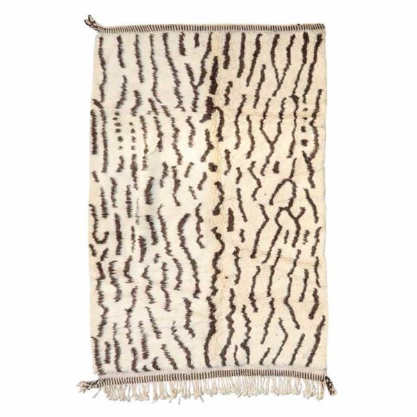 Moroccan Berber Hadwoven carpet