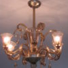 Chandelier in Murano Glass, 1950s