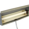 Vintage desk light/draft board lamp with fluorescent tube. France 1950s.