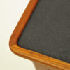 Pair of Side Tables with Leather Tops by Bodafors, Sweden, 1950s