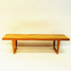 Midcentury Tokyo oak bench/table by Yngvar Sandström for NK 1964- Sweden