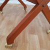 Vintage Danish sewing table, teak wood, 60s