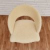 Danish make up chair by Frode Holm, 60s, completely reupholstered
