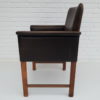 Danish conference chair by Hans Olsen, 60s, original leather, solid rosewood Danish conference chair by Hans Olsen, 60s, original leather, solid rosewood
