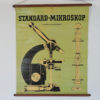 Wall Chart by Zeiss Winkel Standard-Mikroskope, 1940s