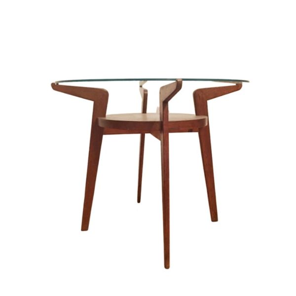 Round Coffee Table by Karel Kozelka and Antonin Kropacek, 1940s