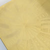 Etched Brass Side Table by Georges Mathias