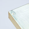 Etched Brass Side Table by Georges Mathias