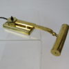 Extraordinary Piano lamp, Art Deco, brass polished