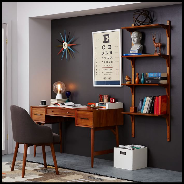 How To Create The Picture Perfect Mid-Century Modern Home Office