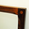 Rosewood mirror and drawer midcentury set by Kai Kristiansen- Denmark 1950`s