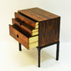 Rosewood mirror and drawer midcentury set by Kai Kristiansen- Denmark 1950`s