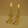Brass candle holder pair Variabel by Pierre Forsell for Skultuna, Sweden 1960s Brass candle holder pair Variabel by Pierre Forsell for Skultuna, Sweden 1960s