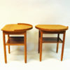Pair of Roundtop side tables by Engström & Myrstrand for Bodafors, Sweden 1964
