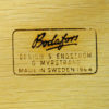 Pair of Roundtop side tables by Engström & Myrstrand for Bodafors, Sweden 1964