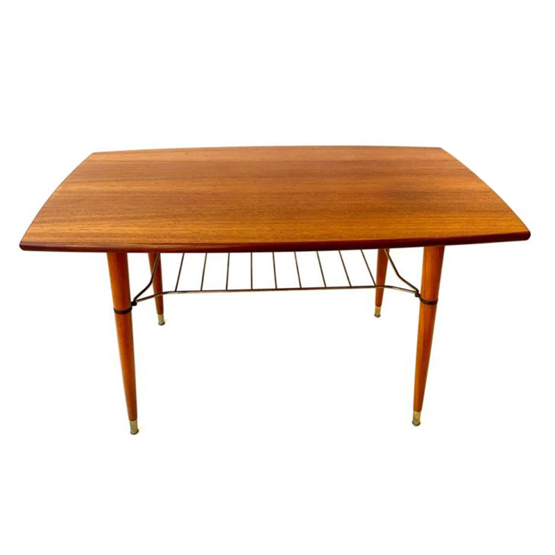 Teak coffee table – Alberts Tibro – Sweden, 1960s.
