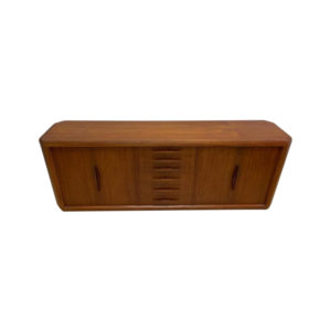 Teak commode. Designed by Johannes Andersen for Uldum Møbelfabrik - Denmark, 1960s.