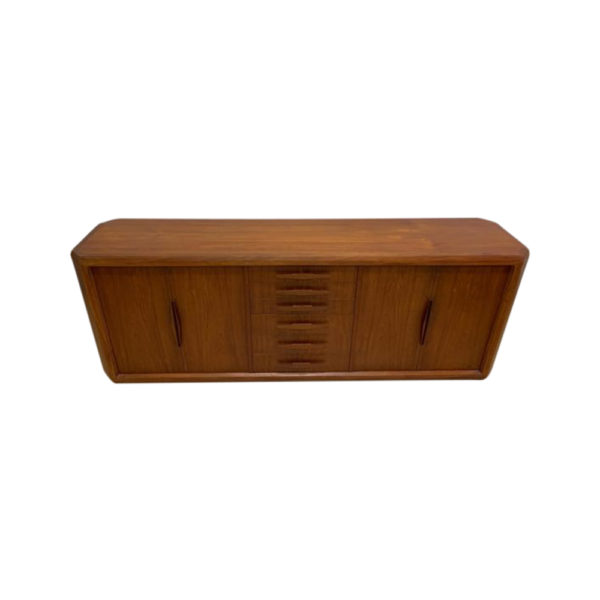 Teak commode. Designed by Johannes Andersen for Uldum Møbelfabrik - Denmark, 1960s.