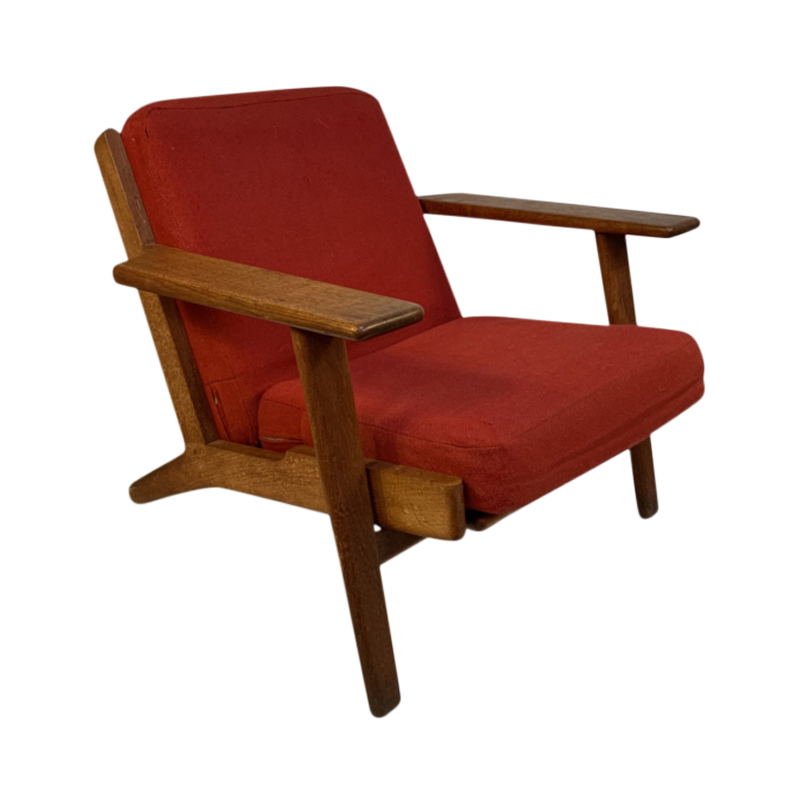 Hans J. Wegner, model GE290 Plank Easy chair for Getama