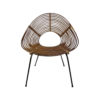 Rattan Armchair, 1950s