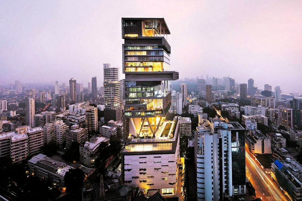 The Most Expensive Home In The World: Antilia - Design Addict