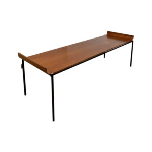 Curved Wooden Italian Coffee Table