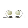 1 pair of bedside table lamps, called "Tastlicht", 40s/50s, Marianne Brandt