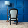18th Century Carved French Beech Wood Louis XIV Fauteuil Chair