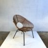 Rattan Armchair, 1950s