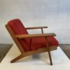 Hans J. Wegner, model GE290 Plank Easy chair for Getama