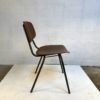 Set of 8 chairs, among which 2 with armrests