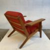 Hans J. Wegner, model GE290 Plank Easy chair for Getama