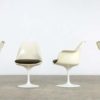 Eero Saarinen Early Tulip Armchair 150 and Sidechair 151 for Knoll International Eero Saarinen Early Tulip Armchair 150 and Sidechair 151 for Knoll International