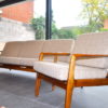 Three Piece Sofa & Lounge Chairs