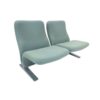 Pierre Paulin Rare F784 60's Concorde two-seater sofa in light green Artifort fabric