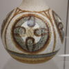 Handmade ceramic table lamp from Soholm - Denmark - 1970's