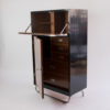 Art Deco half cabinet with French walnut from the 1930s