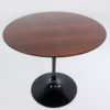 1980s Eero Saarinen Tulip table with walnut