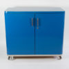 Bauhaus closet in blue