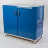 Bauhaus closet in blue
