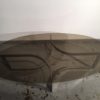 Table basse ellyptique Paul Legeard 1970