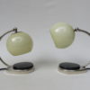 1 pair of bedside table lamps, called "Tastlicht", 40s/50s, Marianne Brandt