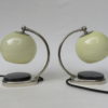 1 pair of bedside table lamps, called "Tastlicht", 40s/50s, Marianne Brandt