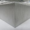 3 pieces ceiling lights / wall lights, 1970s, Peill & Putzler, aluminum, glass