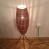 Industrial Wooden floor lamp, 1970