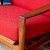 Mid-Century Danish Model Ek Lounge Chairs by Illum Wikkelsø for Niels Eilersen