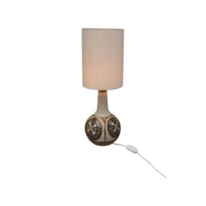 Handmade ceramic table lamp from Soholm - Denmark - 1970's