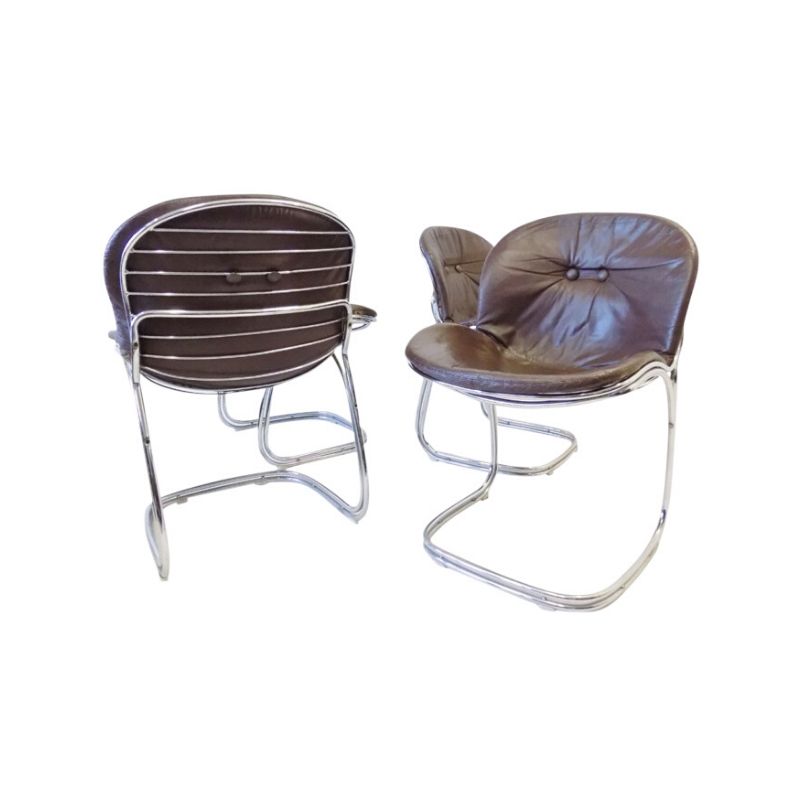 Rima Sabrina set of 4 dining chairs by Gastone Rinaldi